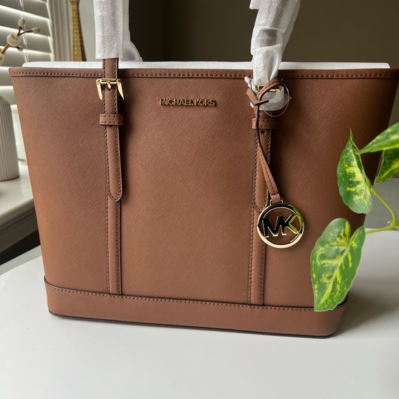 Michael Kors Sofiano  Leather Top-zip tote bag. NWT - Picture 4 of 12